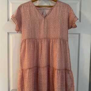 Beachsissi Floral Print Mini Dress Size Small